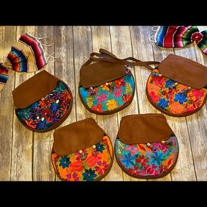 Crossbody bags embroidered imported from Mexico